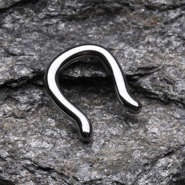 Detail View 1 of Basic Steel Septum Ring-Steel